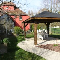 La Mirandière jardin